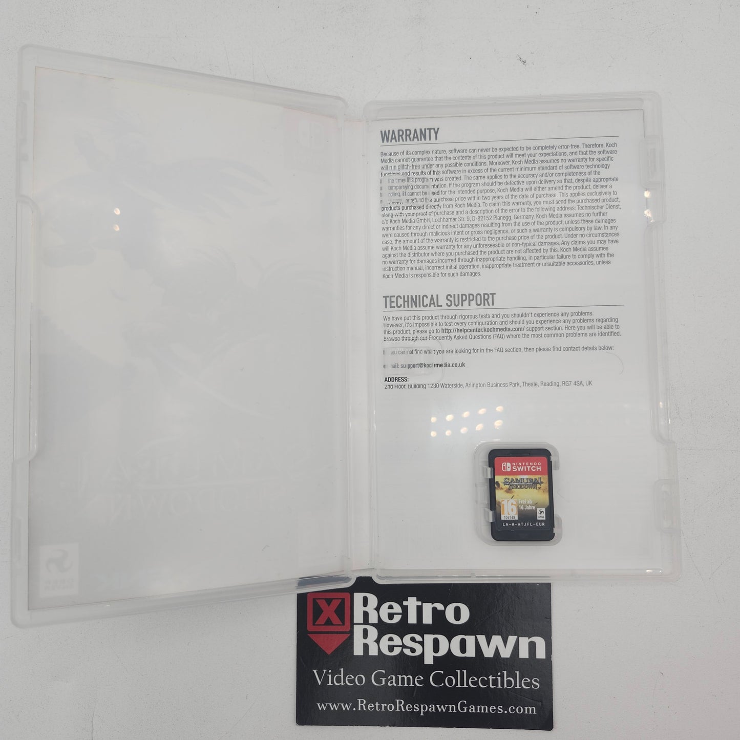 Samurai Showdown -PAL Nintendo Switch (Complete)