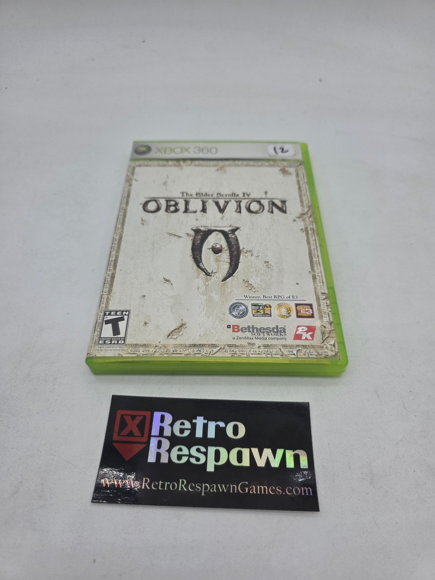 Elder Scrolls IV Oblivion - Xbox 360 (Complete)