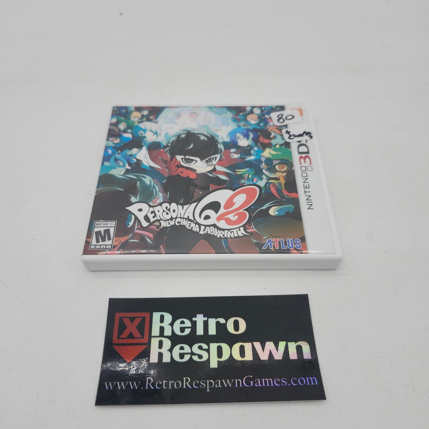 Persona Q2: New Cinema Labyrinth - Nintendo 3DS (Complete)