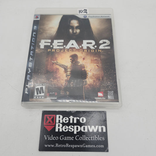 F.E.A.R. 2 Project Origin - Playstation 3 (Missing Manual)