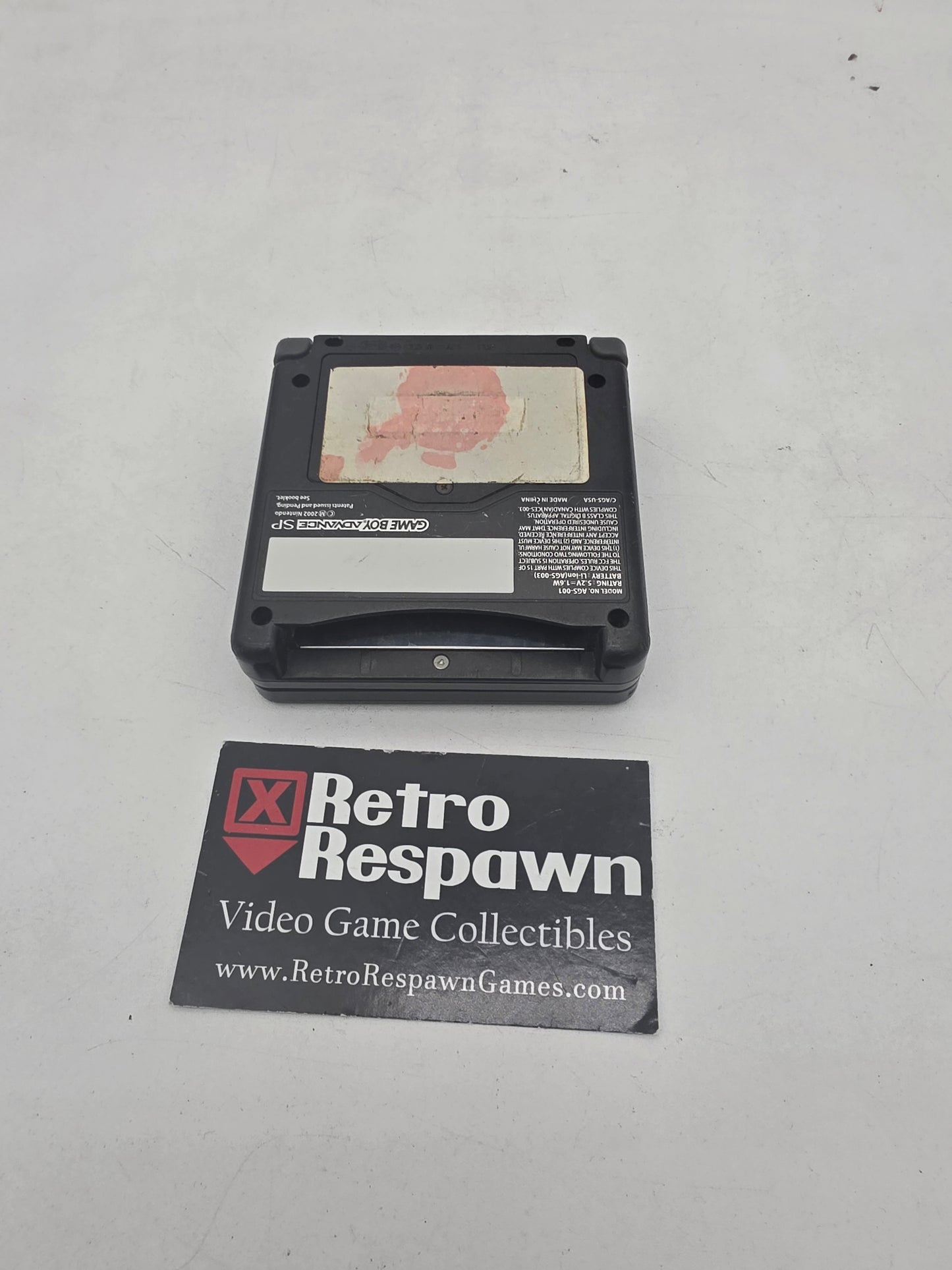 Jet Black Gameboy Advance Sp-001 - Gameboy Advance (Console + Charger)