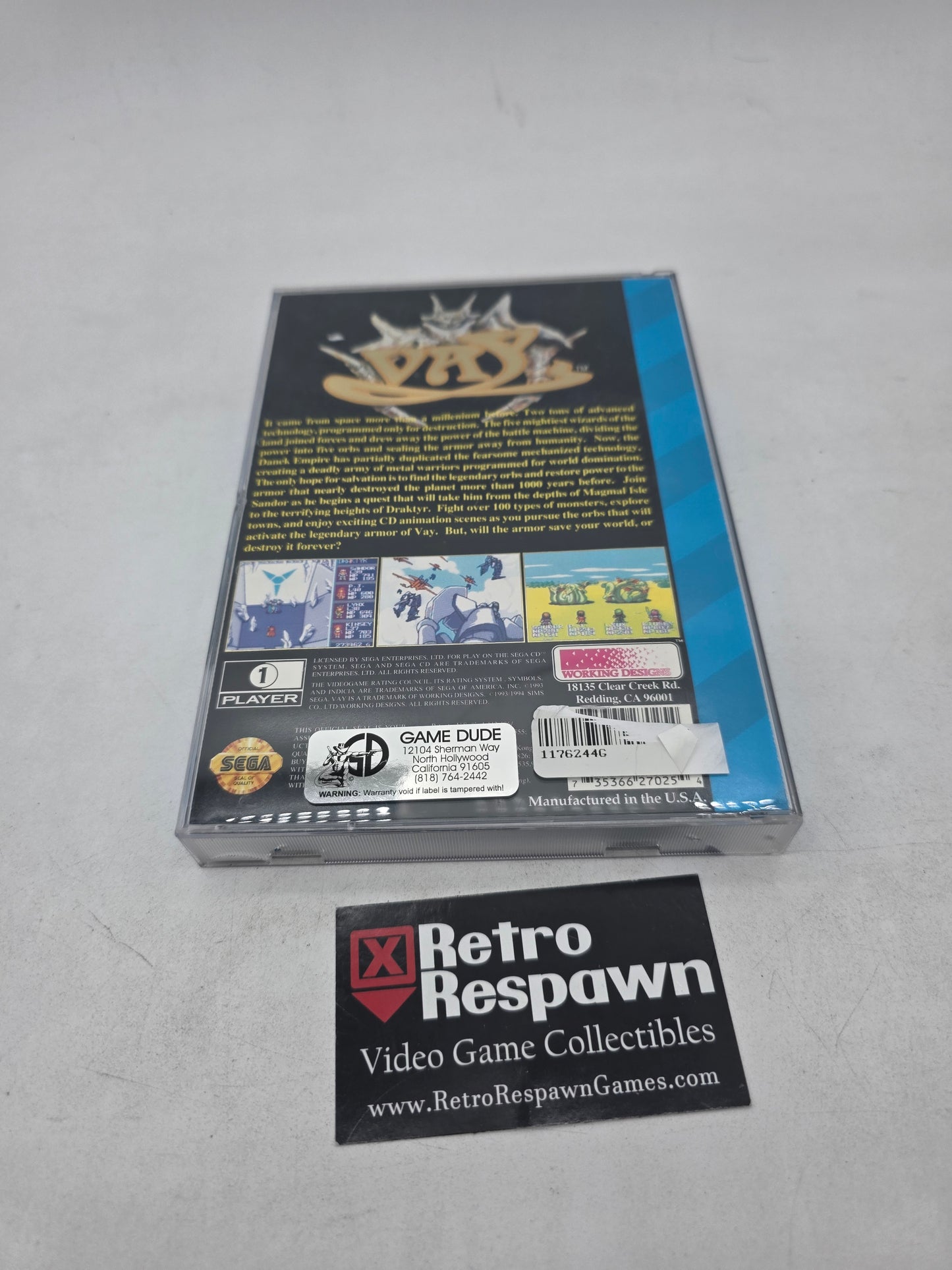 Vay - Sega CD (Complete)