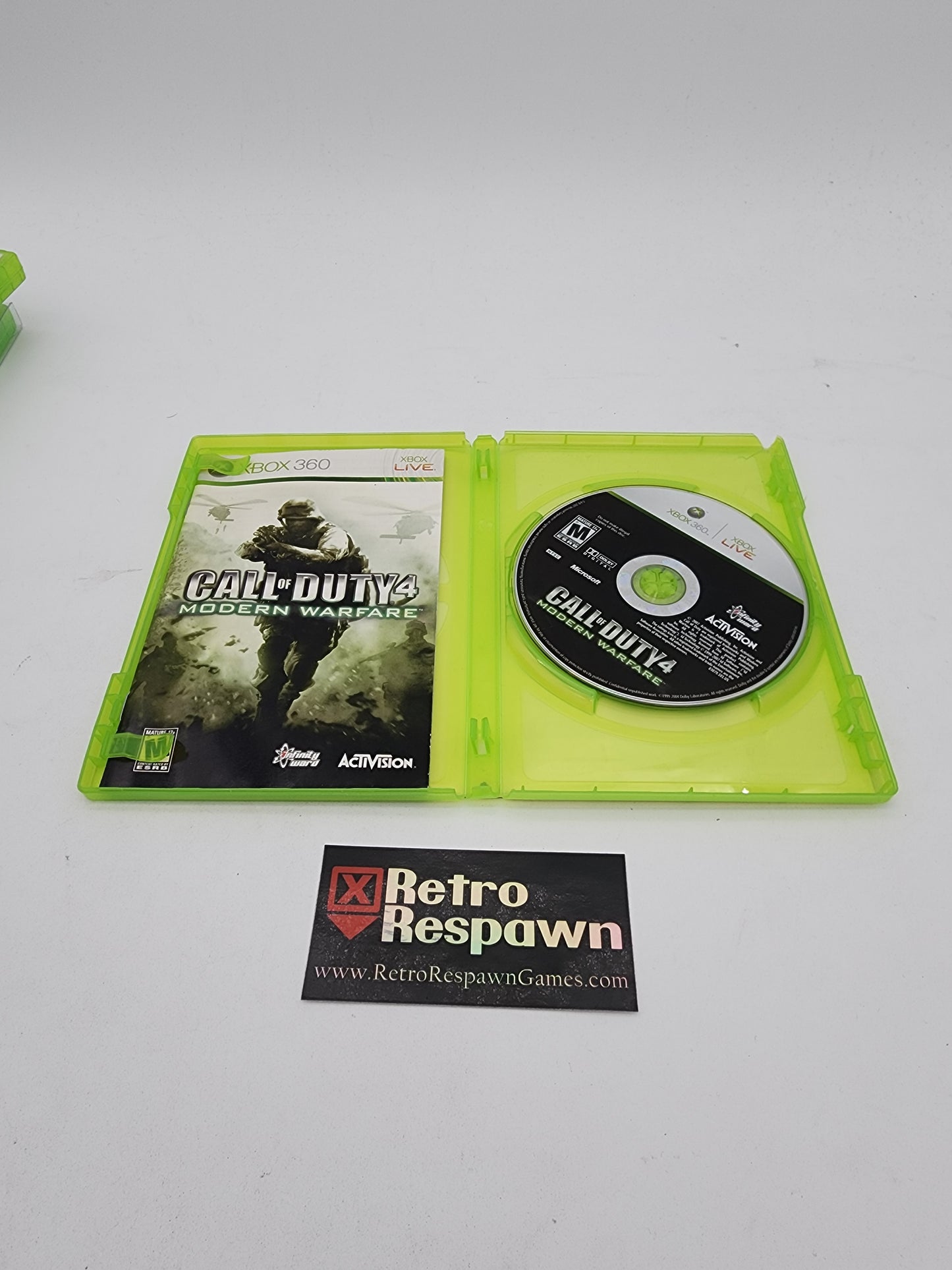 Call of Duty 4 Modern Warfare - Xbox 360 (Complete)