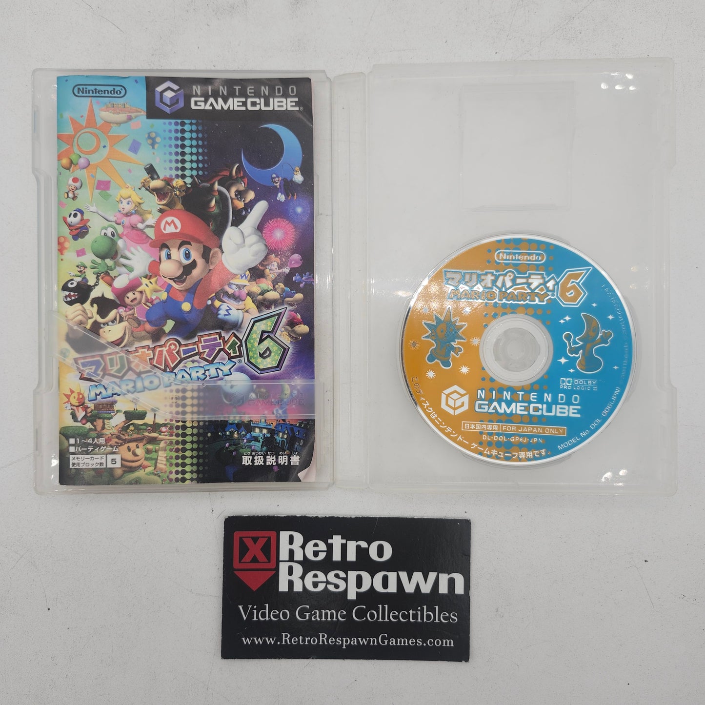 Mario Party 6 - JP Gamecube (Complete)