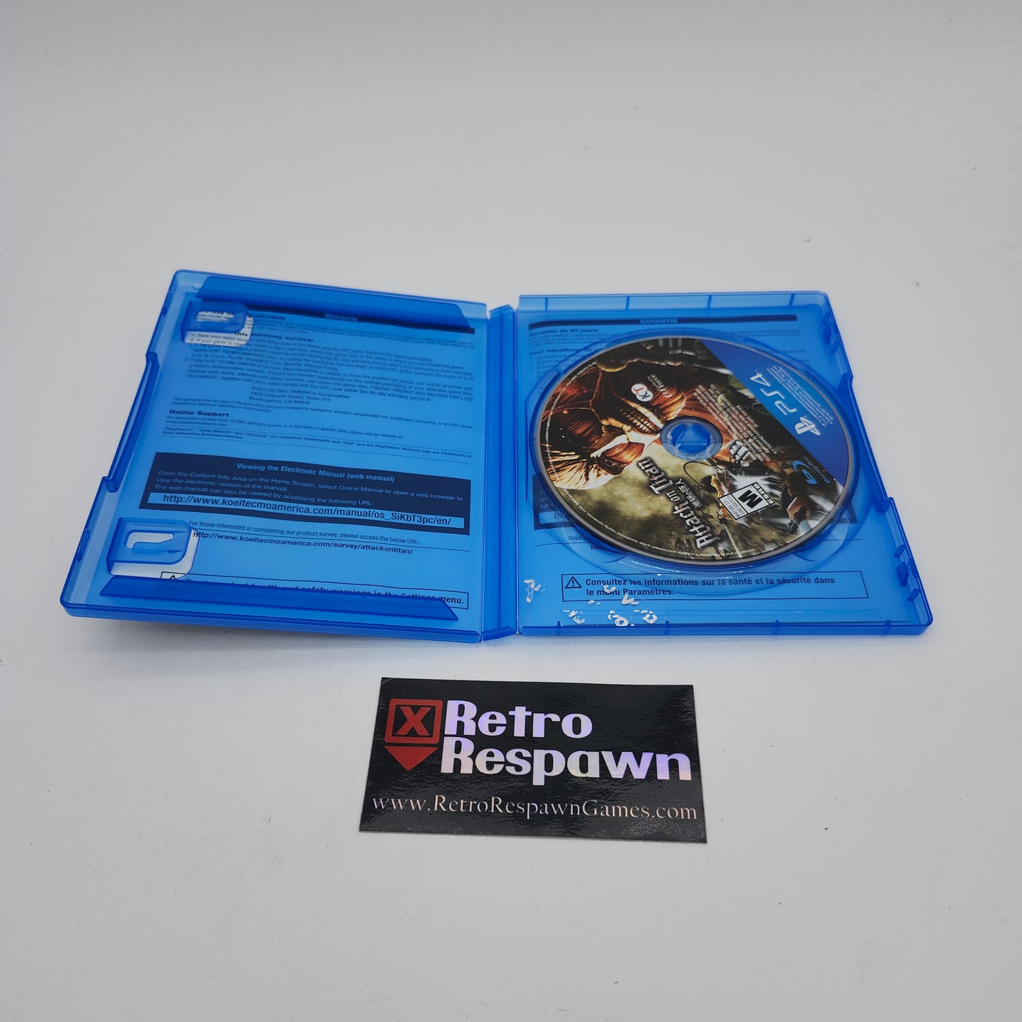 Attack on Titan - Playstation 4 (Complete)