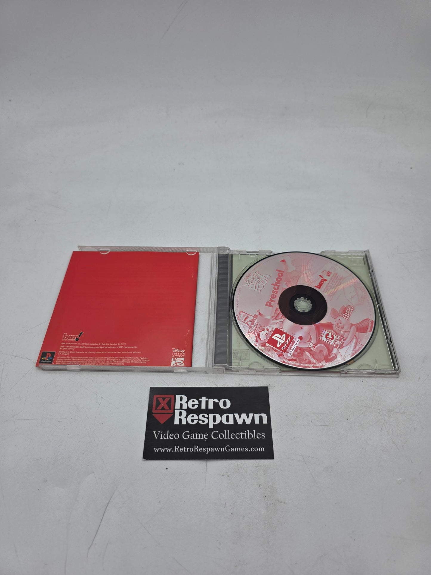 Winnie the Pooh Preschool - Playstation (Complete)