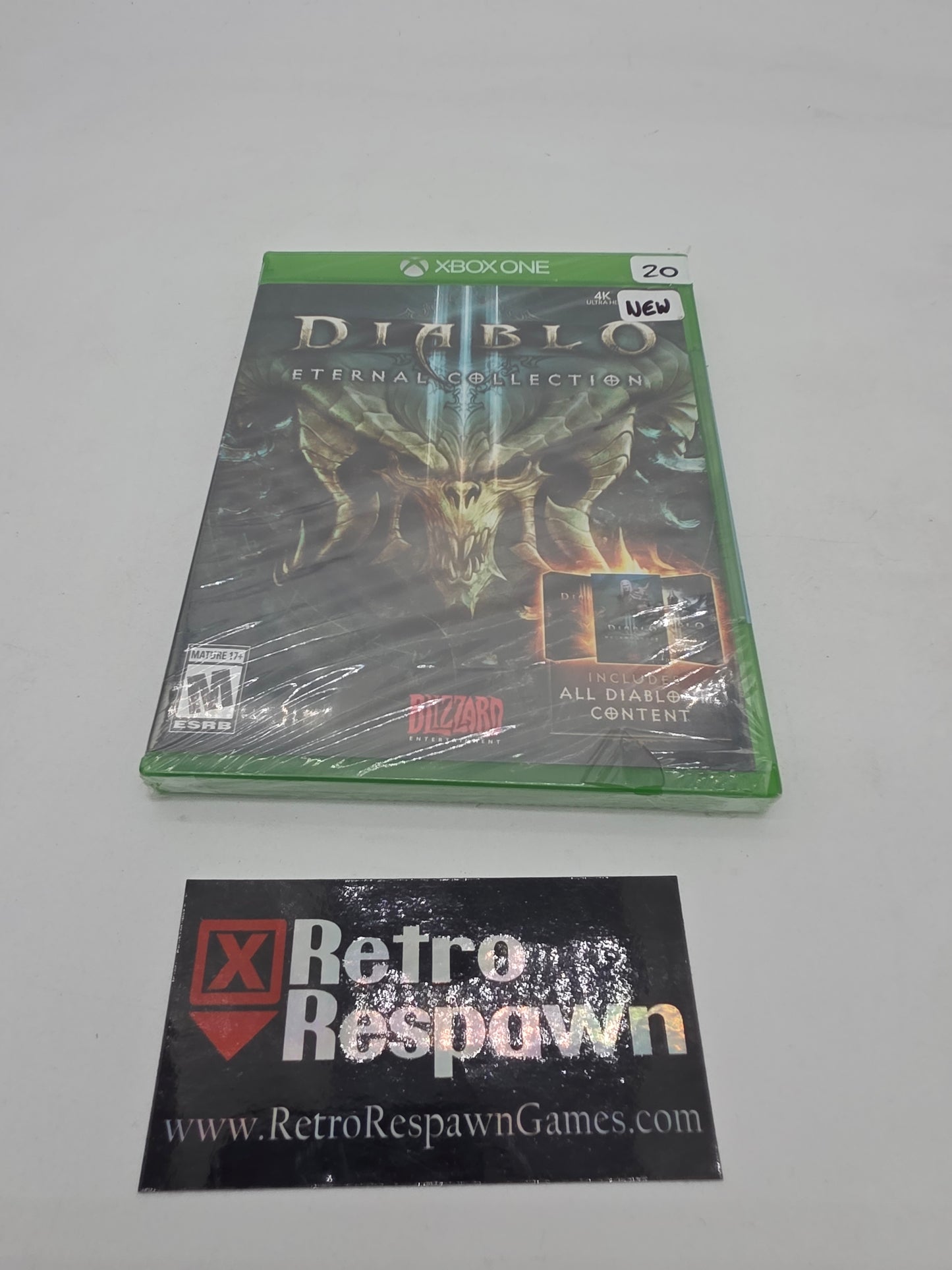 Diablo III Eternal Collection - Xbox One (Sealed/rips in seal)