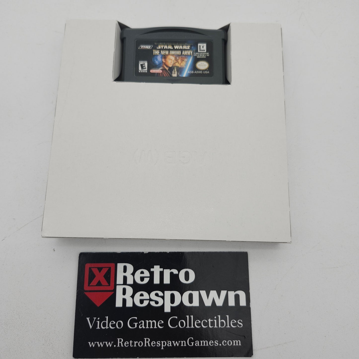 Star Wars The New Droid Army - GameBoy Advance (Missing Manual)