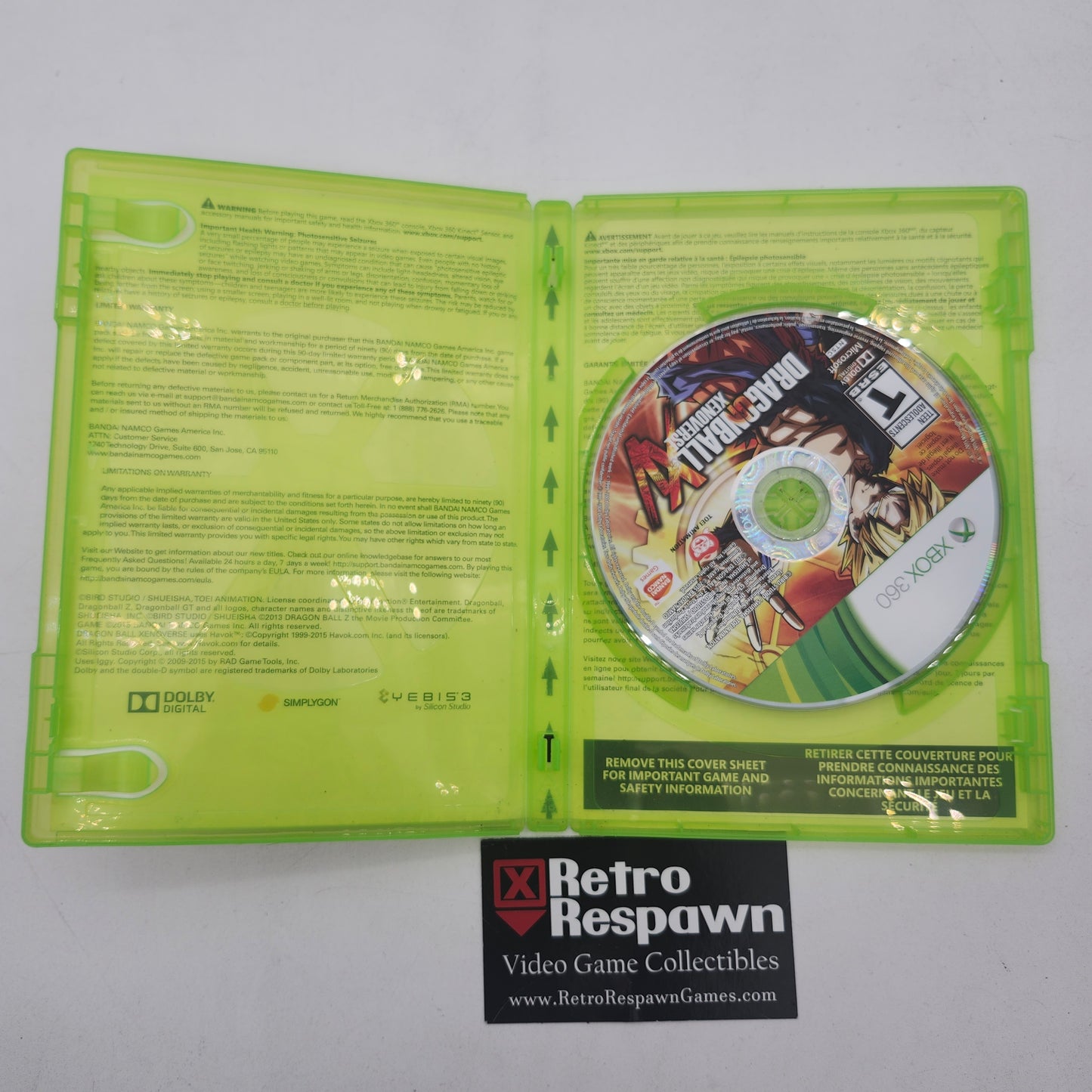 Dragon Ball Xenoverse - Xbox 360 (Missing Manual)