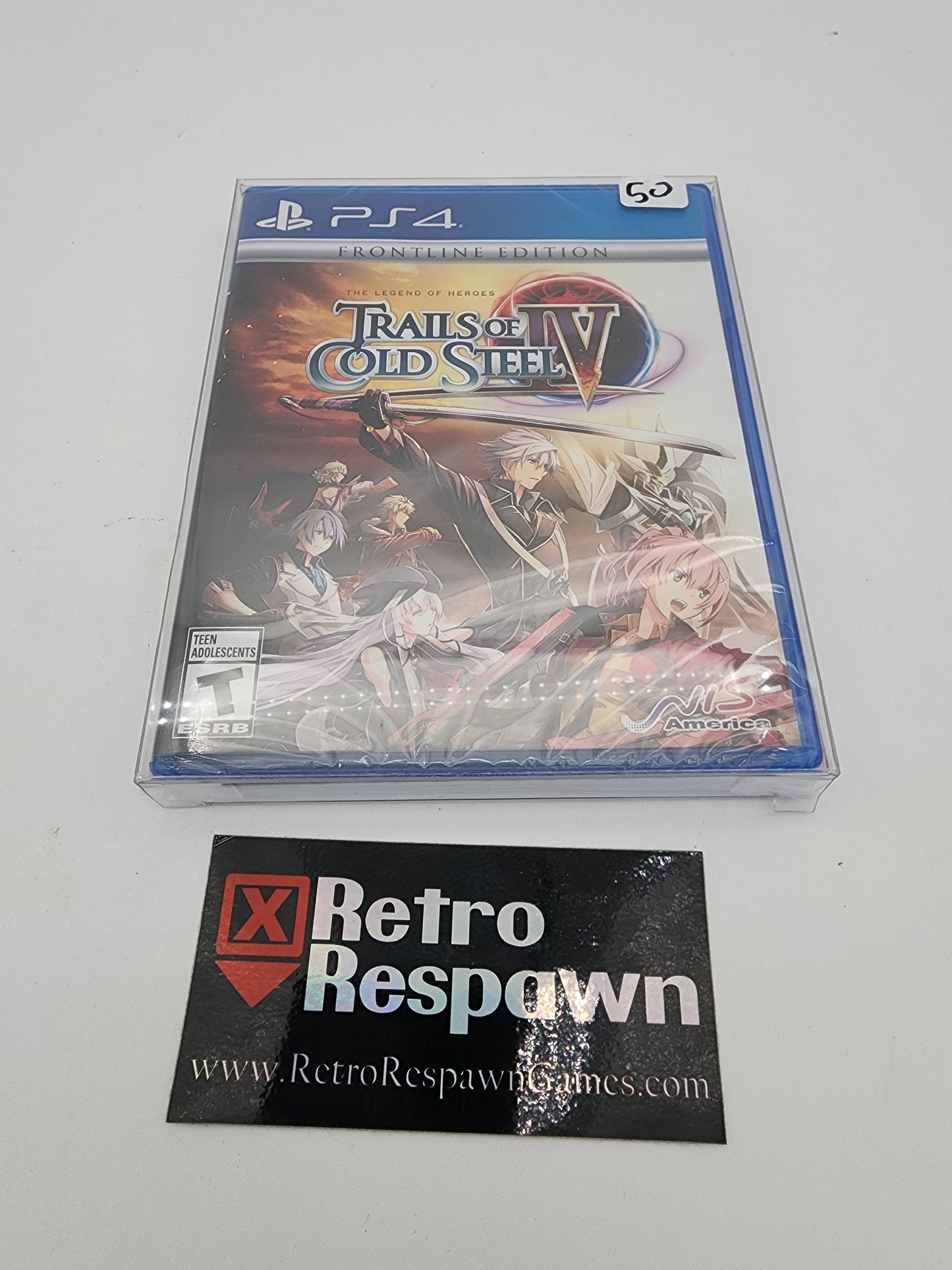 Legend of Heroes: Trails of Cold Steel IV - Playstation 4 (Sealed)