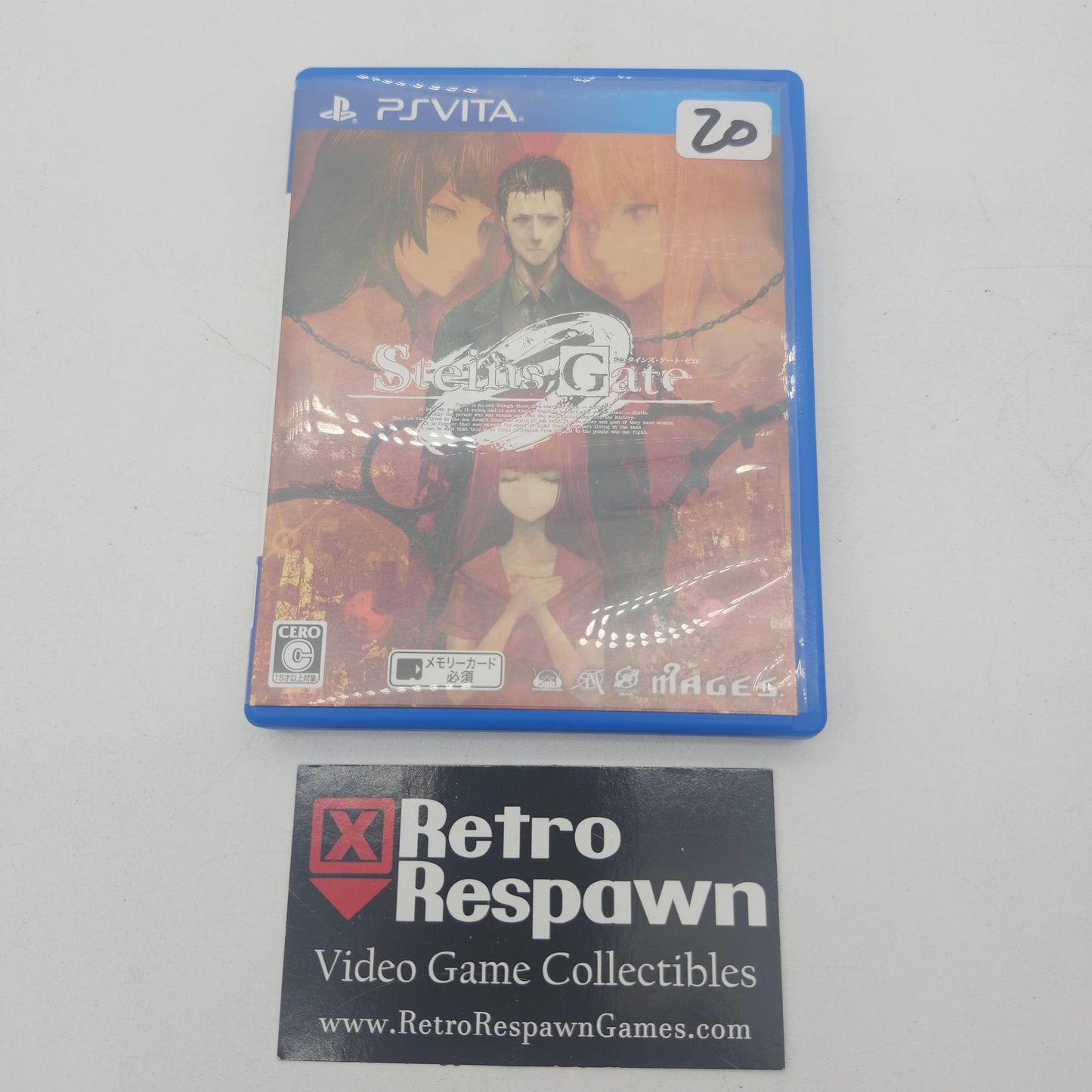 Steins Gate 0 - JP Playstation Vita (Complete)