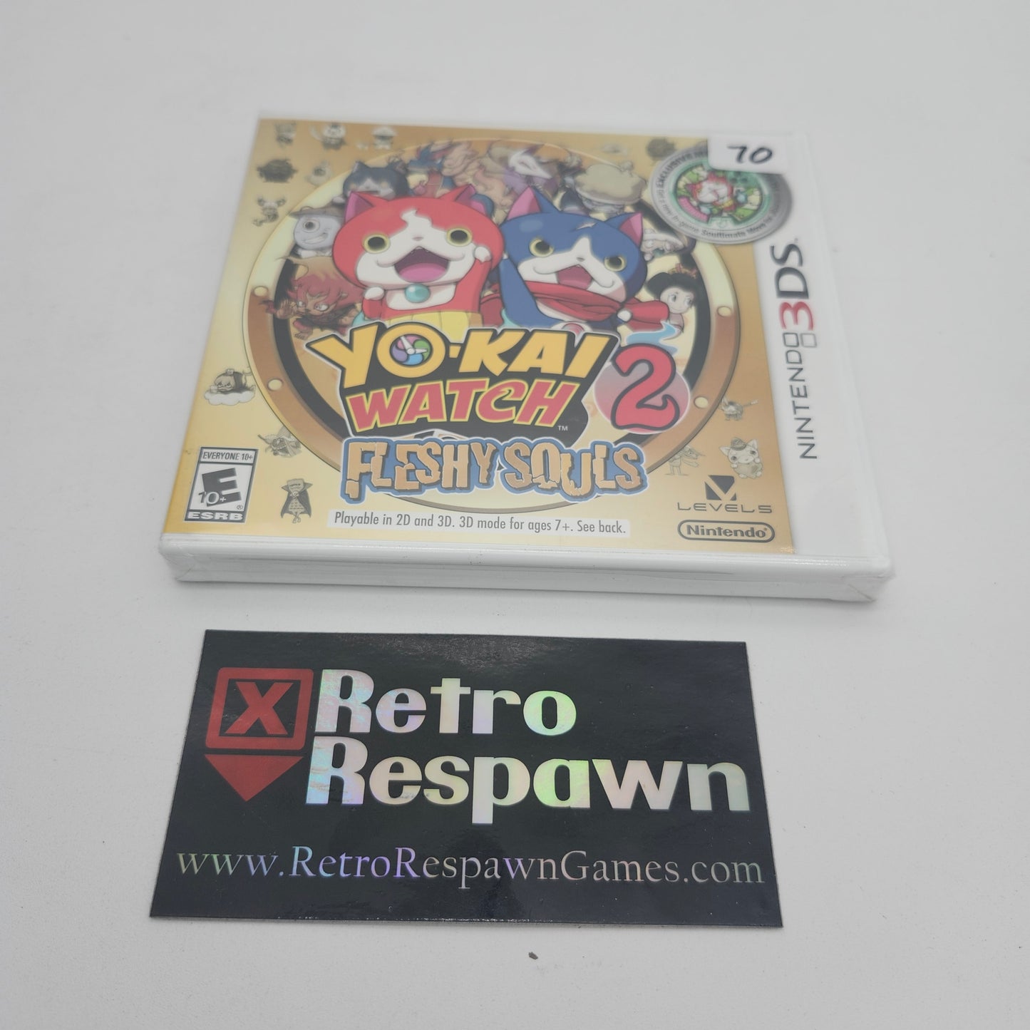 Yo-Kai Watch 2 Fleshy Souls - Nintendo 3DS (Complete/ No Medal)