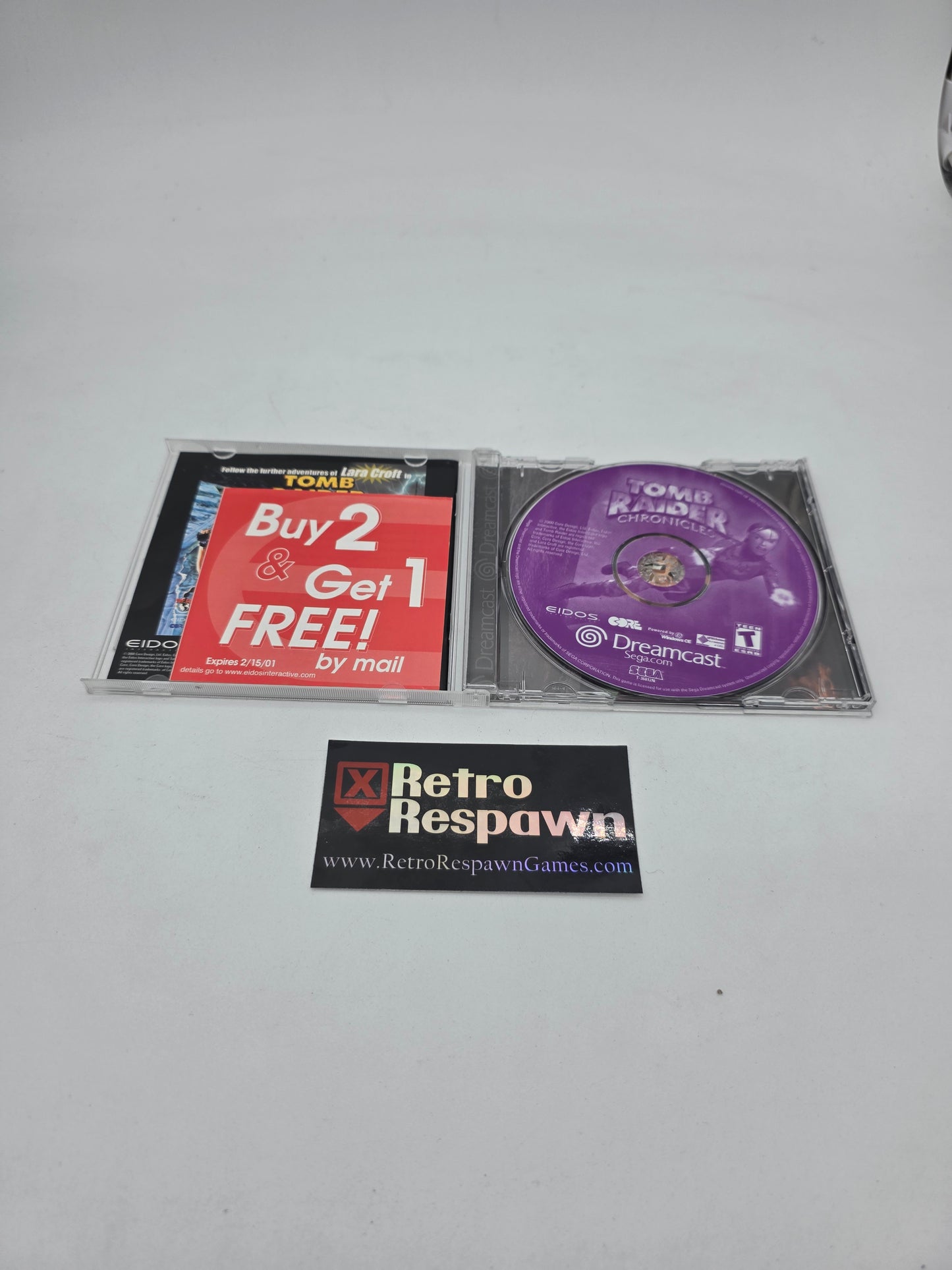 Tomb Raider Chronicles - Sega Dreamcast (Complete)