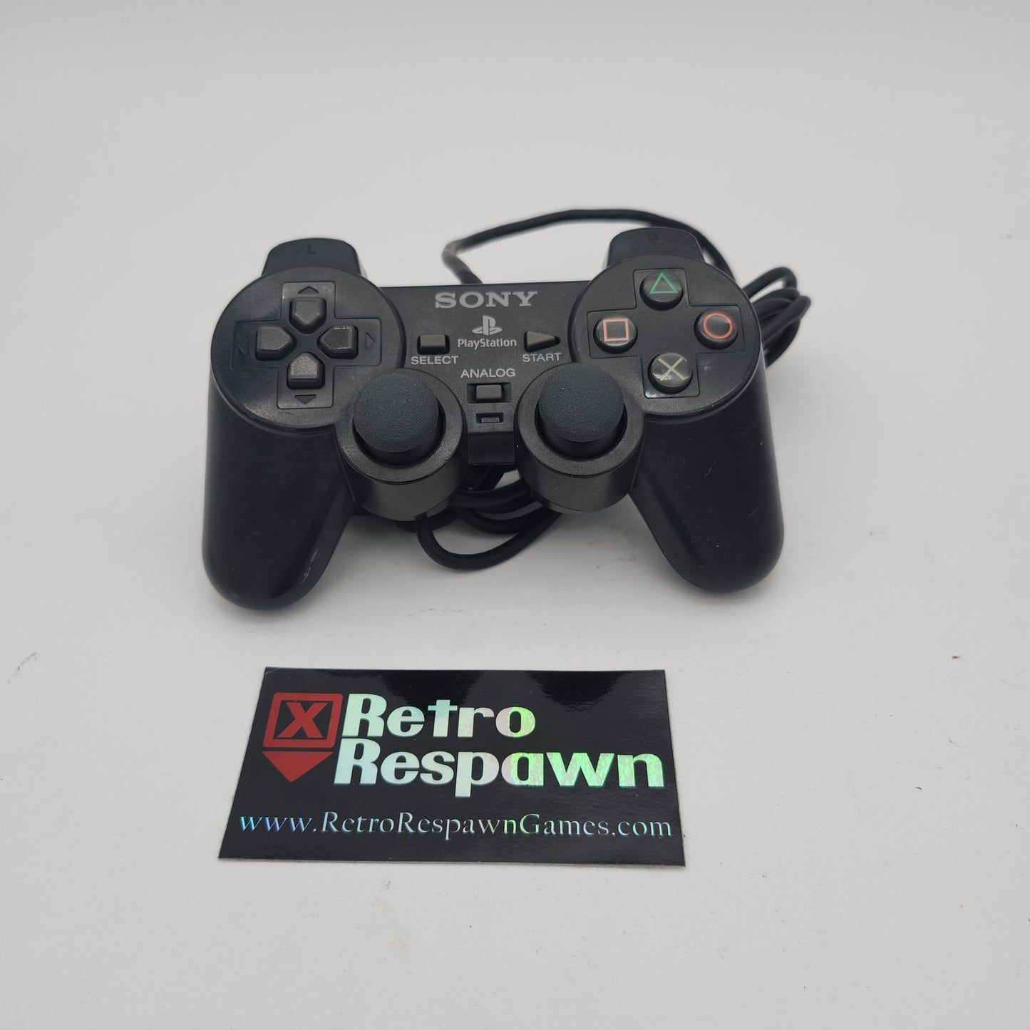 Black Analog Controller - Playstation 2 (Controller Only)