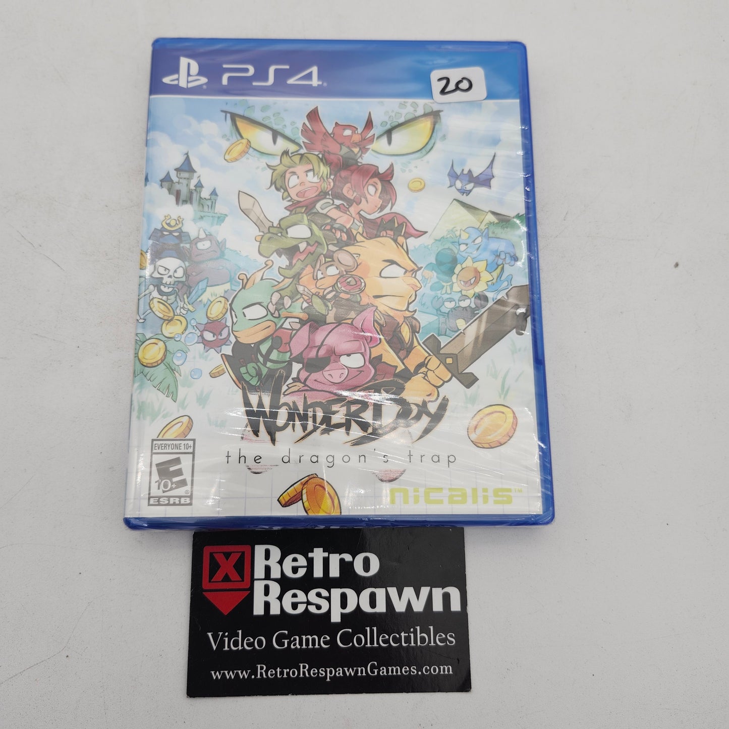 Wonder Boy The Dragon's Trap - Playstation 4 (Sealed)