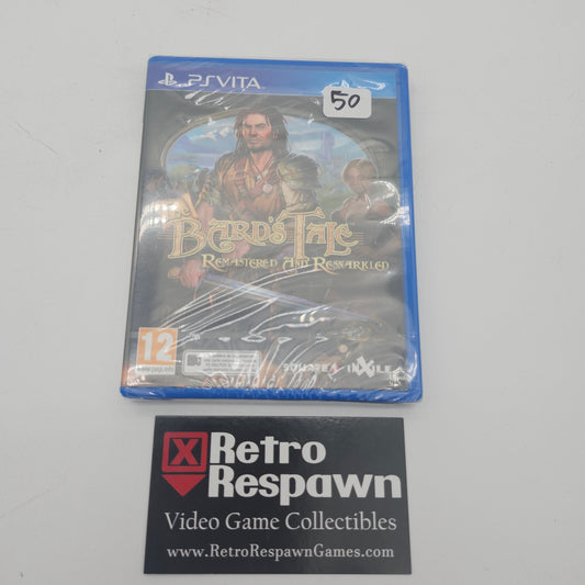 The Bard's Tale Remastered and Resnarkled - PAL Playstation Vita (Sealed)