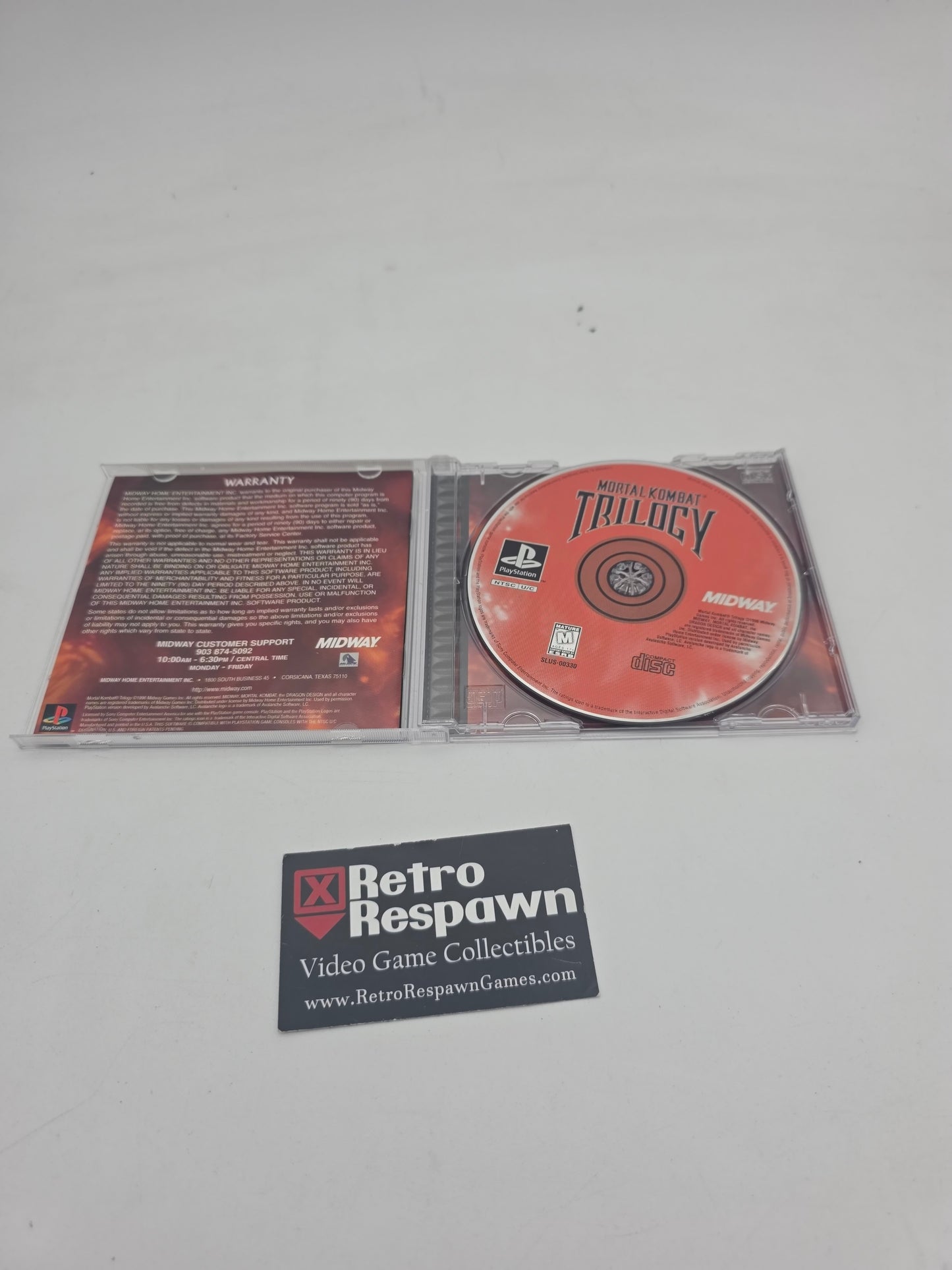 Mortal Kombat Trilogy - Playstation (Complete)