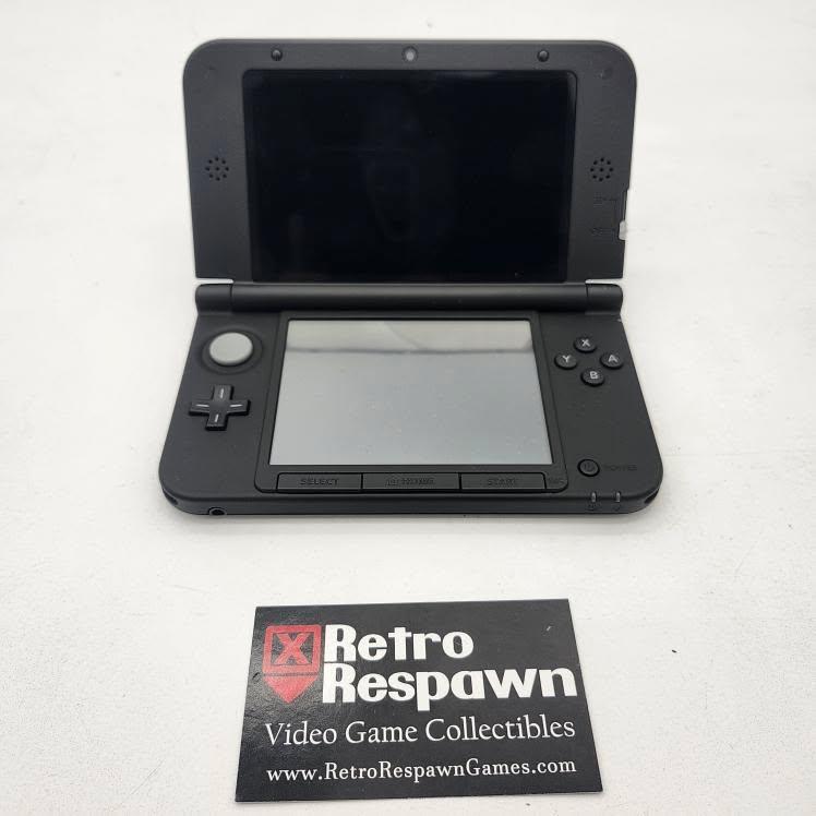 Black Nintendo 3DS With CAPTURE CARD PORT - Nintendo 3DS (Console + Charge