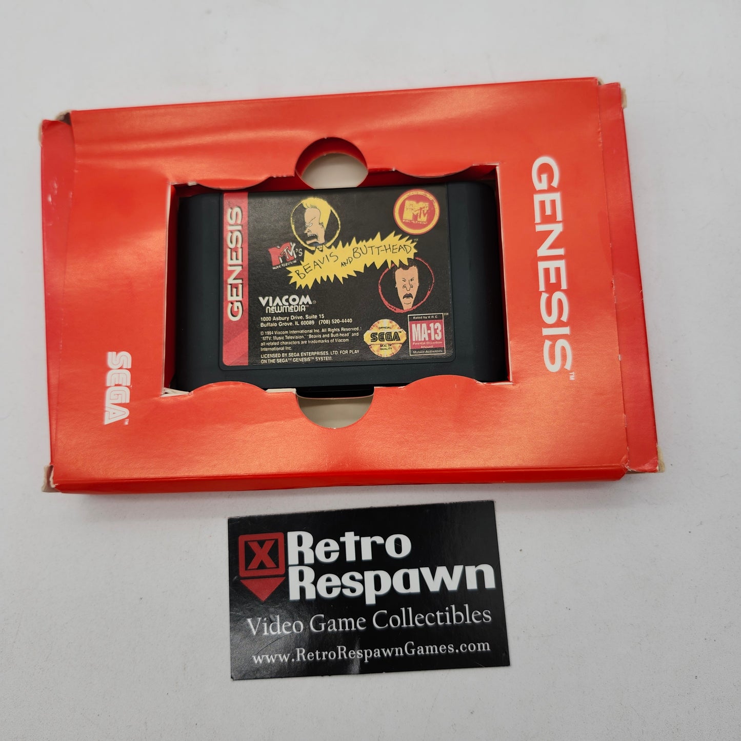 Beavis and Butthead - Sega Genesis (Missing Manual)