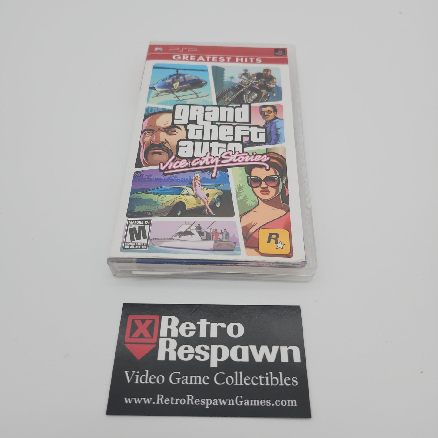 Grand Theft Auto Vice City Stories - PSP (Complete)