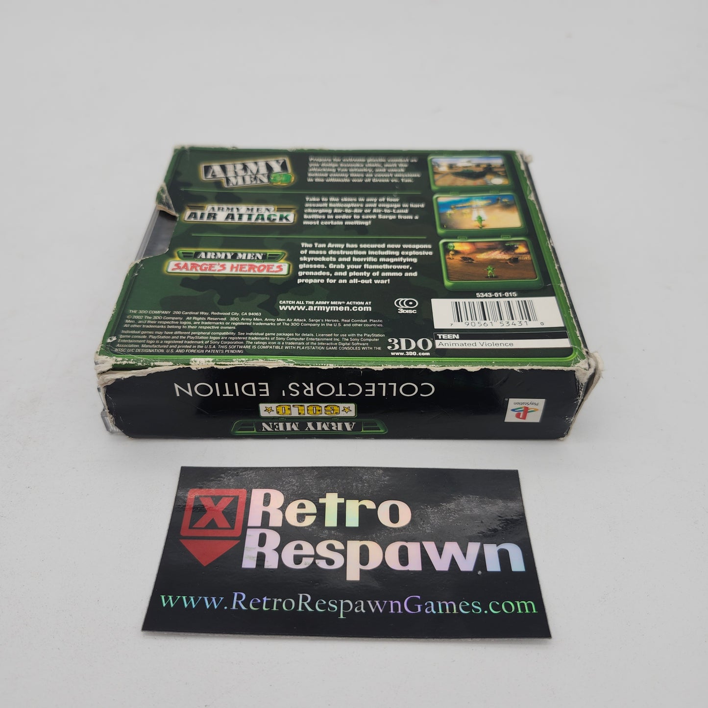 Army Men Gold - Playstation (Complete)
