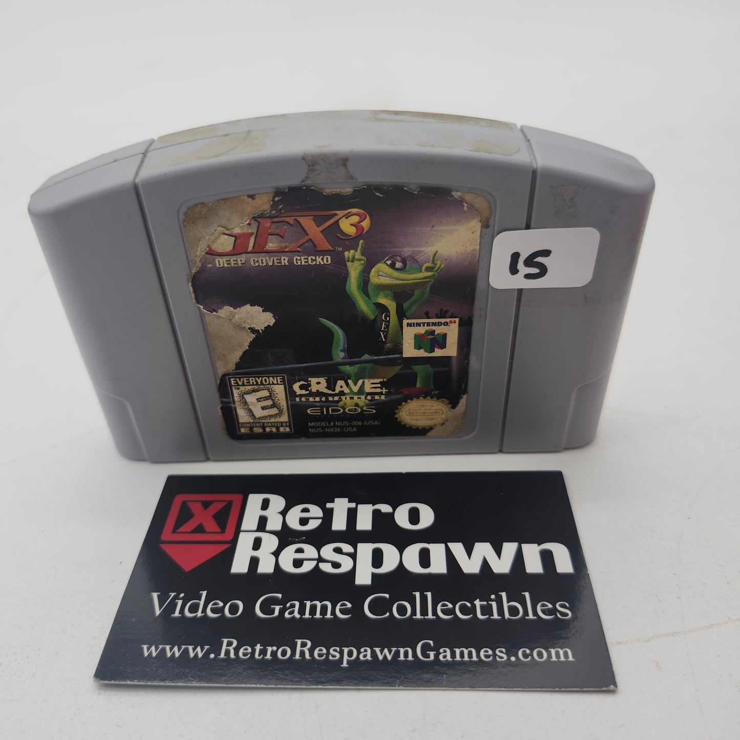 Gex 3: Deep Cover Gecko - Nintendo 64 (Game Only)