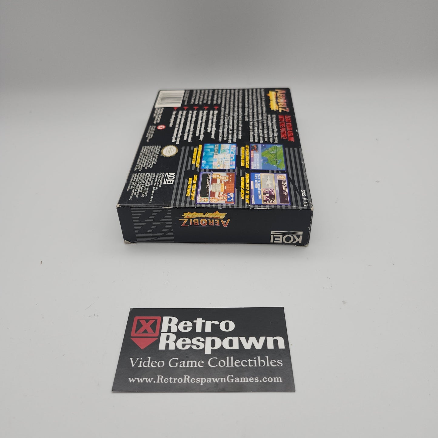 Aerobiz Supersonic - Super Nintendo (No Manual)