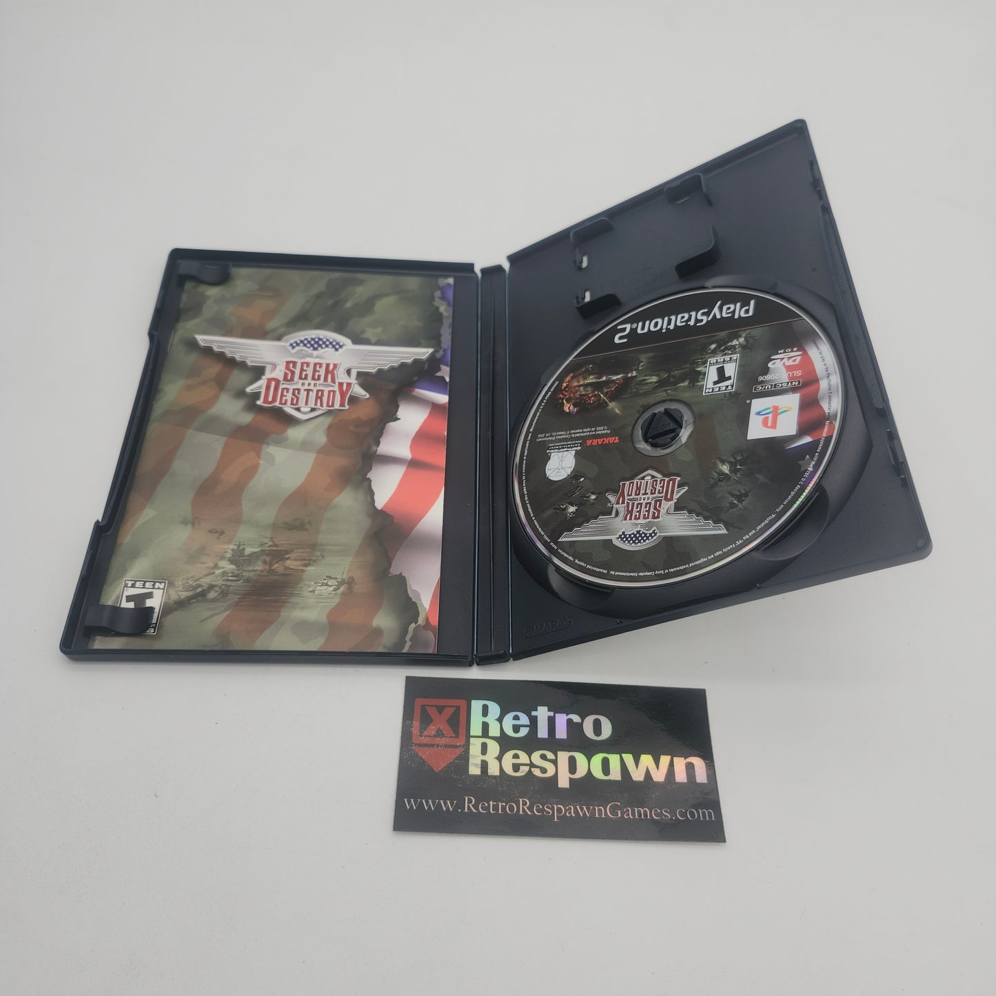 Seek and Destroy - Playstation 2 (Complete)