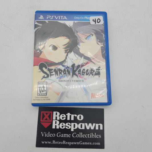Senran Kagura Shinovi Versus - Playstation Vita (Complete)