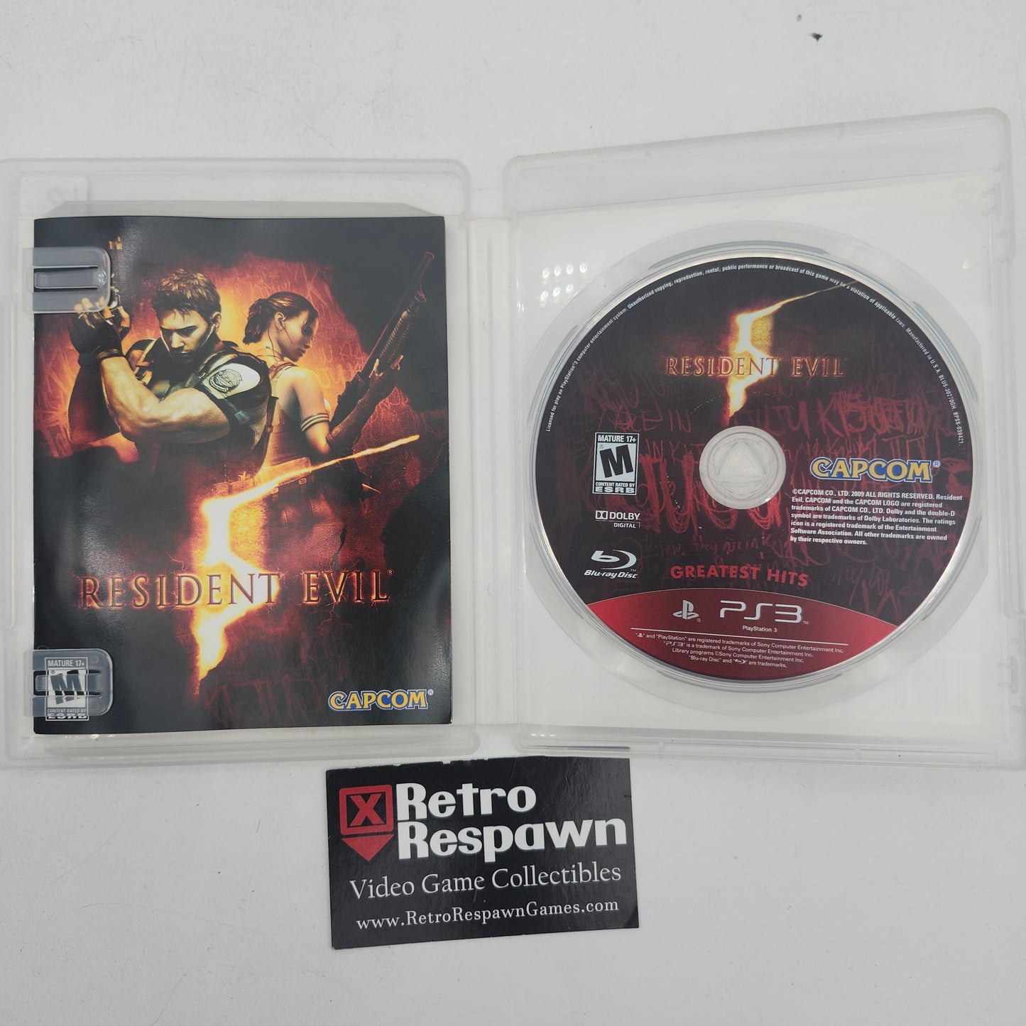 Resident Evil 5 - Playstation 3 (Complete)