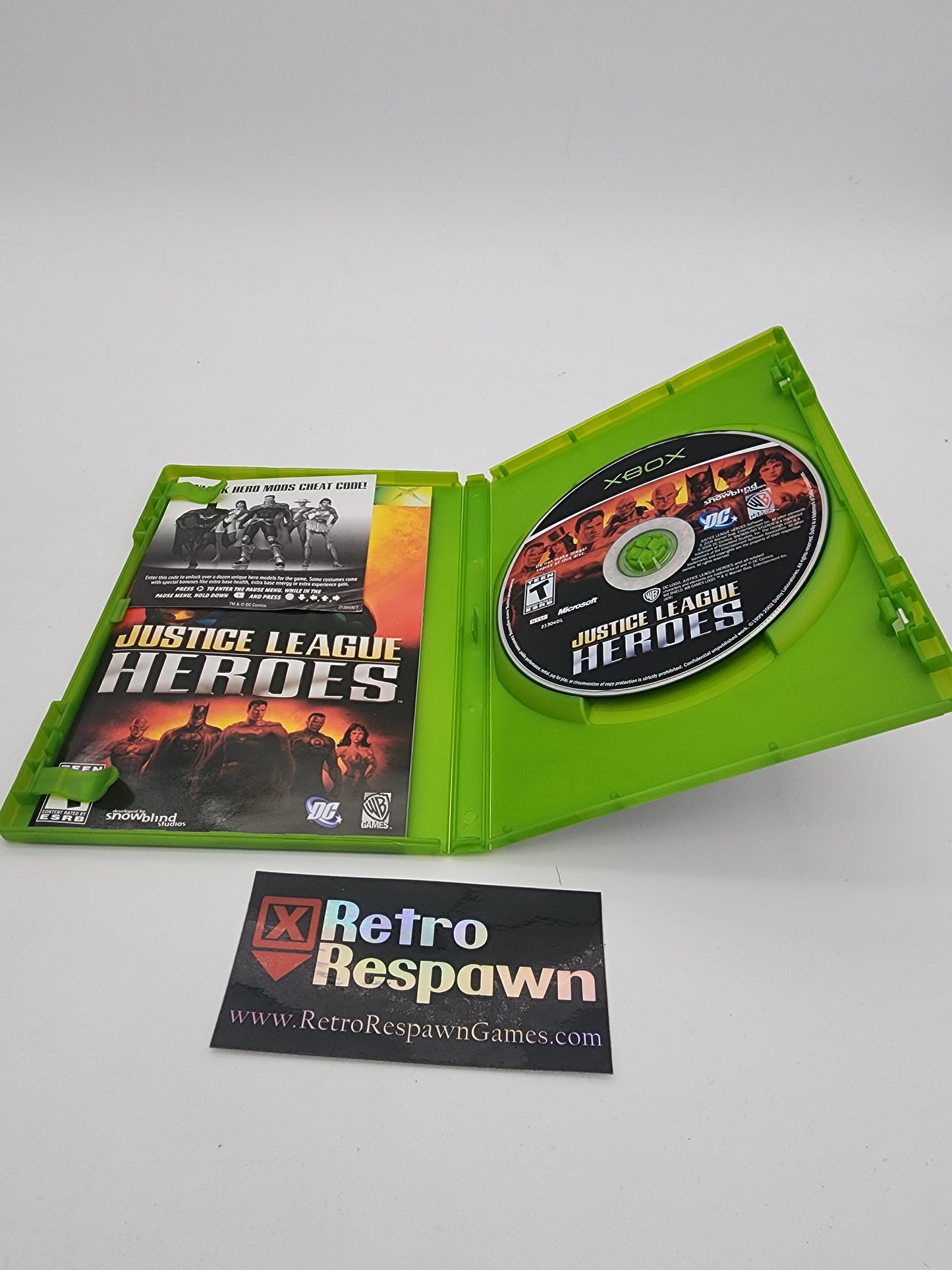 Justice League Heroes - Xbox (Complete)