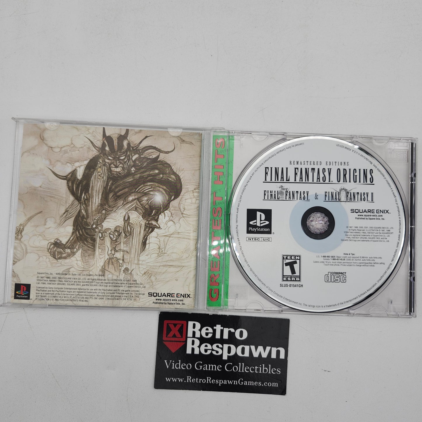 Final Fantasy Origins - Playstation (Complete)