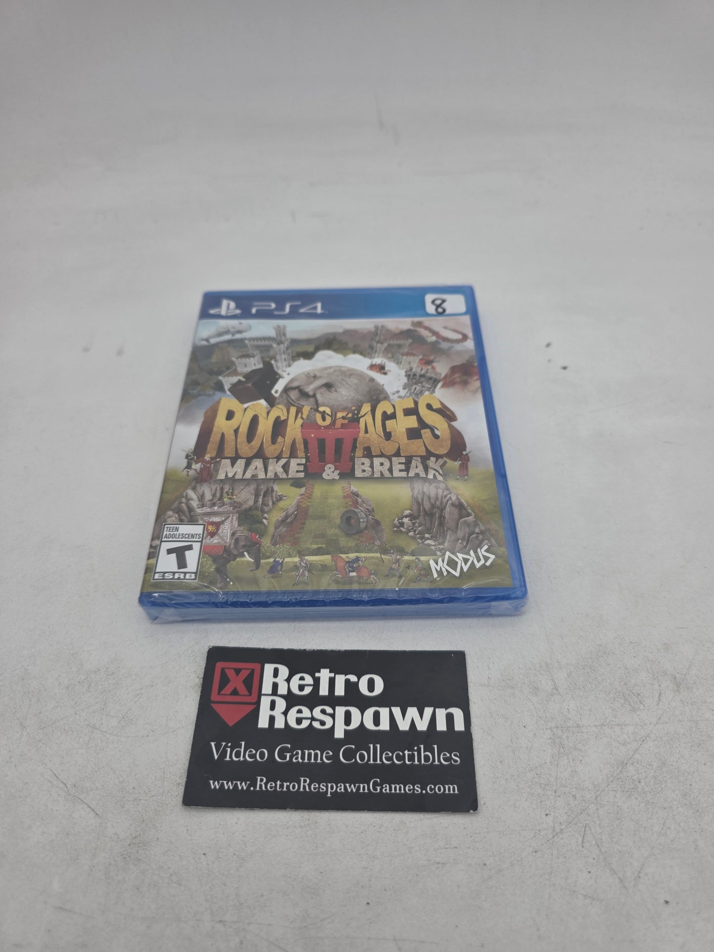 Rock of Ages III: Make & Break - Playstation 4 (Sealed)