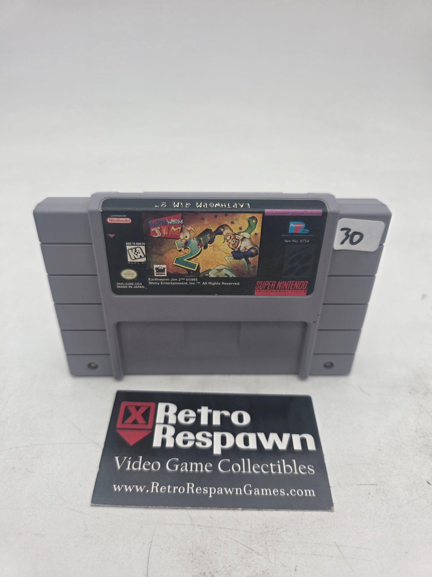 Earthworm Jim 2 - Super Nintendo (Game Only)