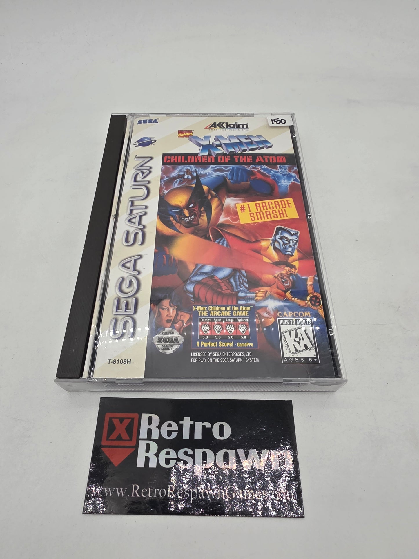 X-Men Children of the Atom - Sega Saturn (Complete)