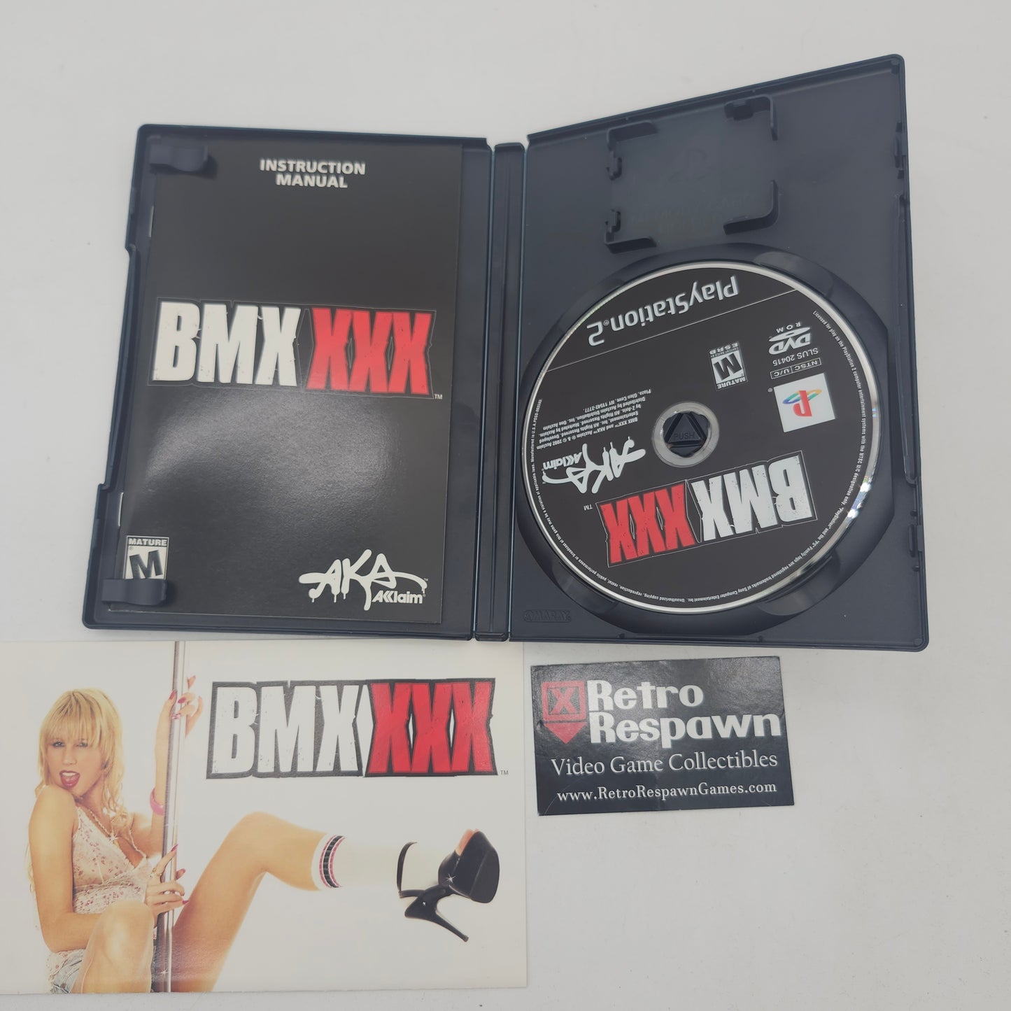 BMX XXX (Includes Poster) - Playstation 2 (Complete)
