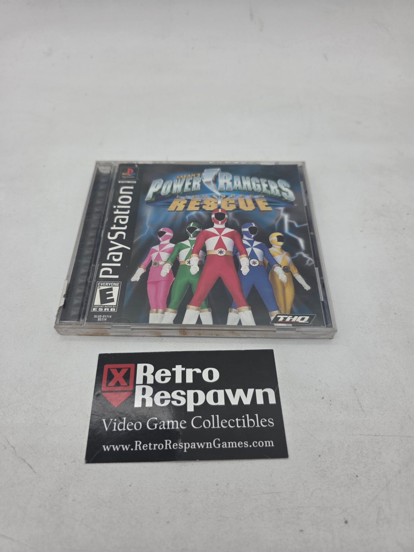 Power Rangers Lightspeed Rescue - Playstation (Complete)