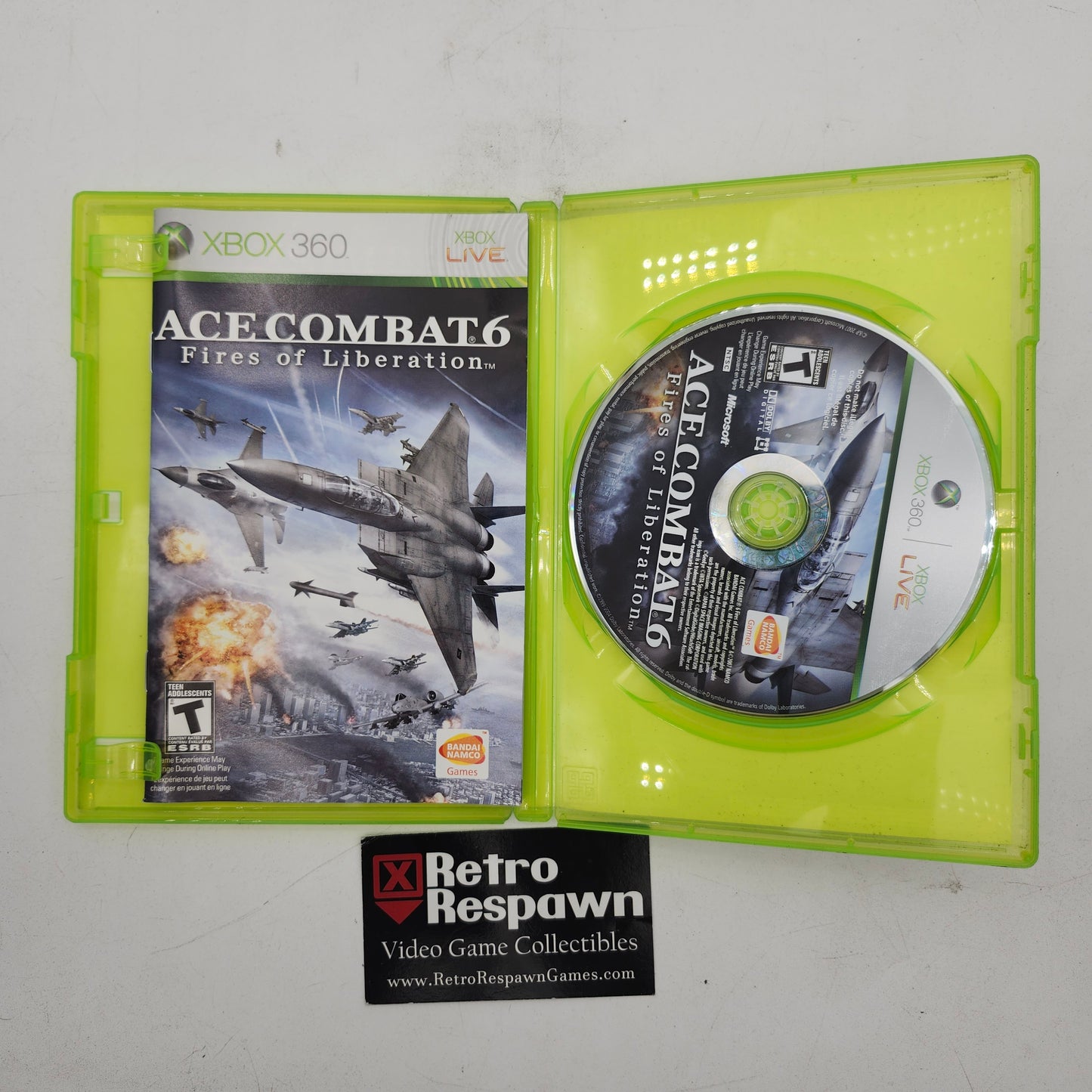 Ace Combat 6 Fires of Liberation - Xbox 360 (Complete)