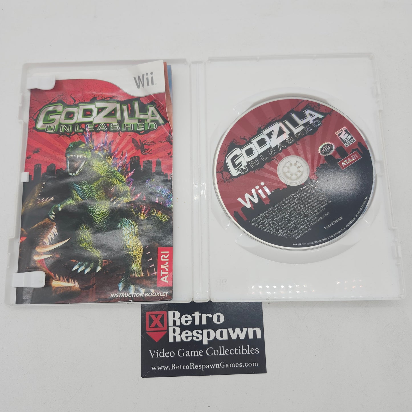 Godzilla Unleashed - Wii (Complete)