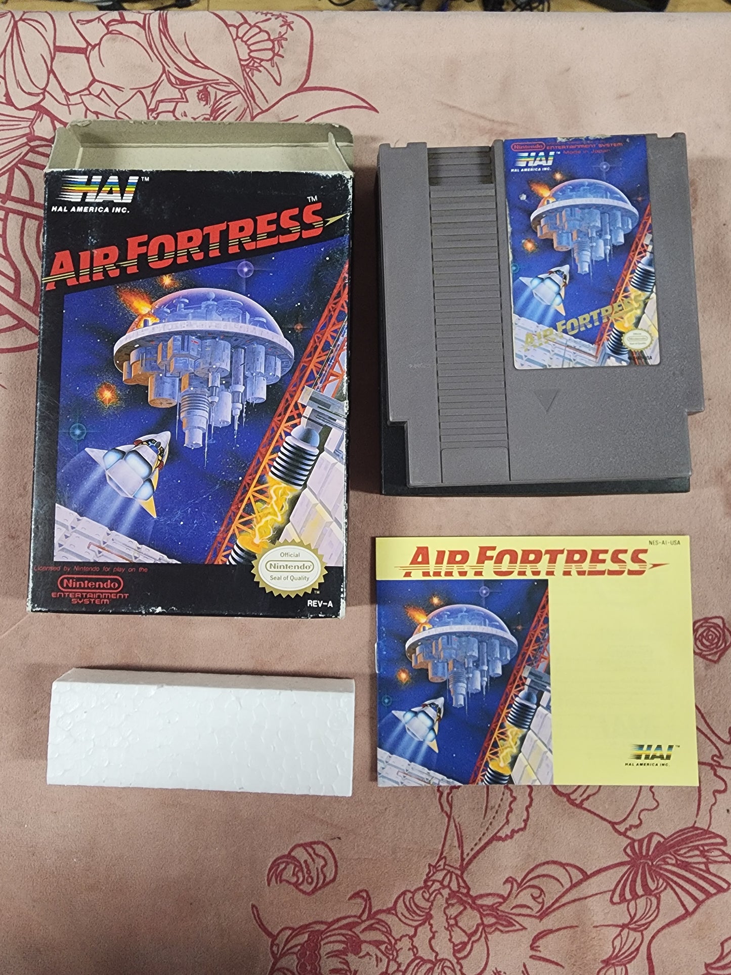 Air Fortress - Nintendo Entertainment System (NES) (Complete)