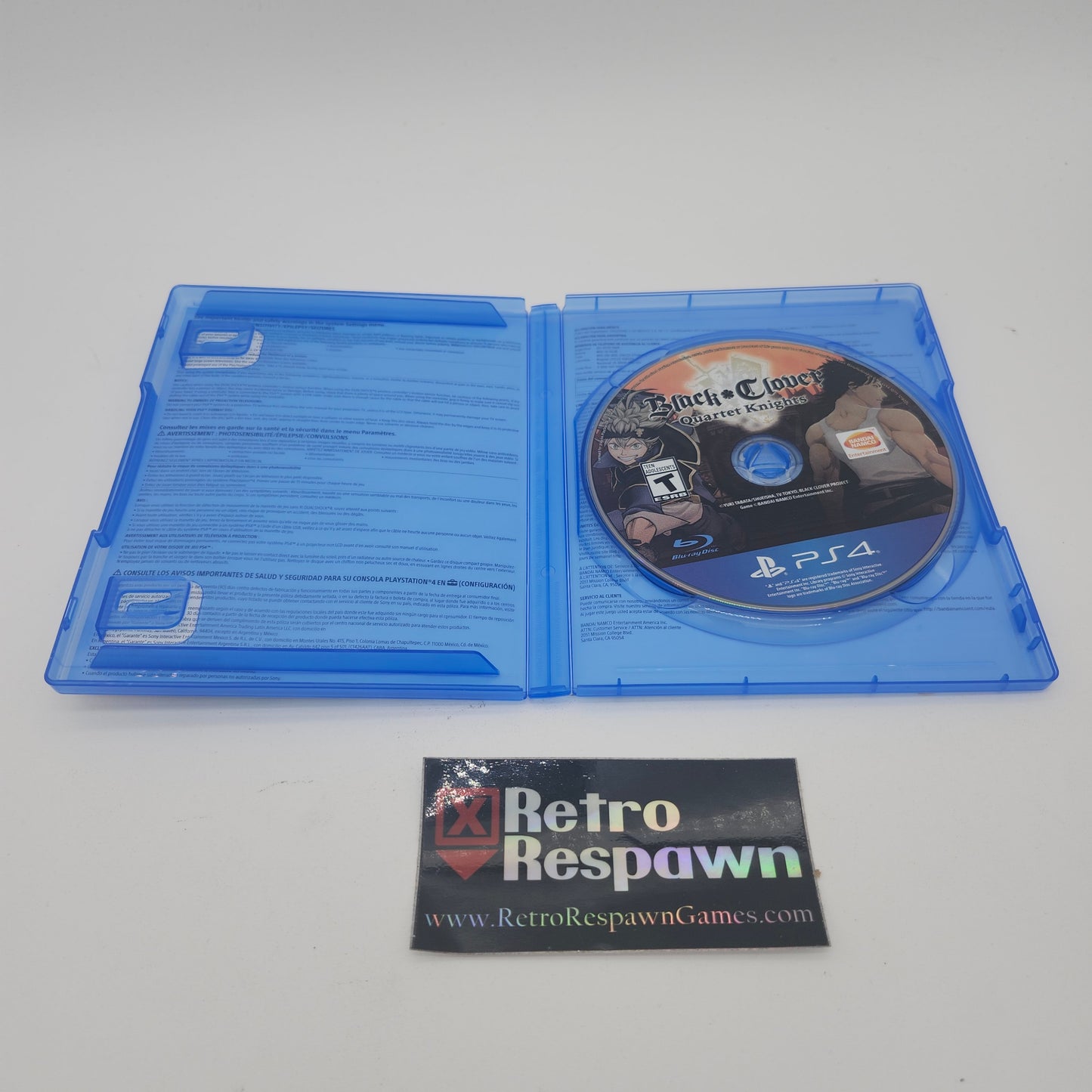 Black Clover: Quartet Knights - Playstation 4 (Complete)