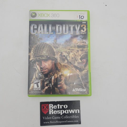 Call of Duty 3 - Xbox 360 (Complete)