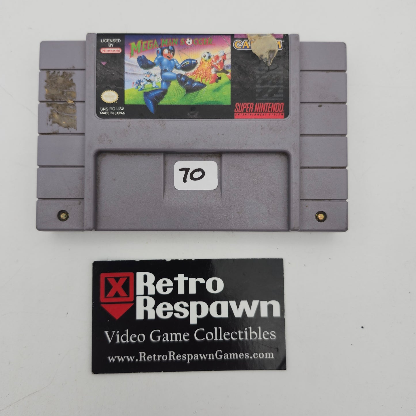 Mega Man Soccer - Super Nintendo (Game Only)