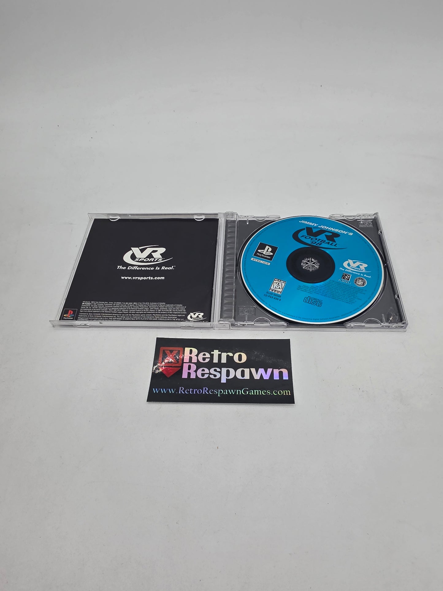 Jimmy Johnson's VR Football 98 - Playstation (Complete)