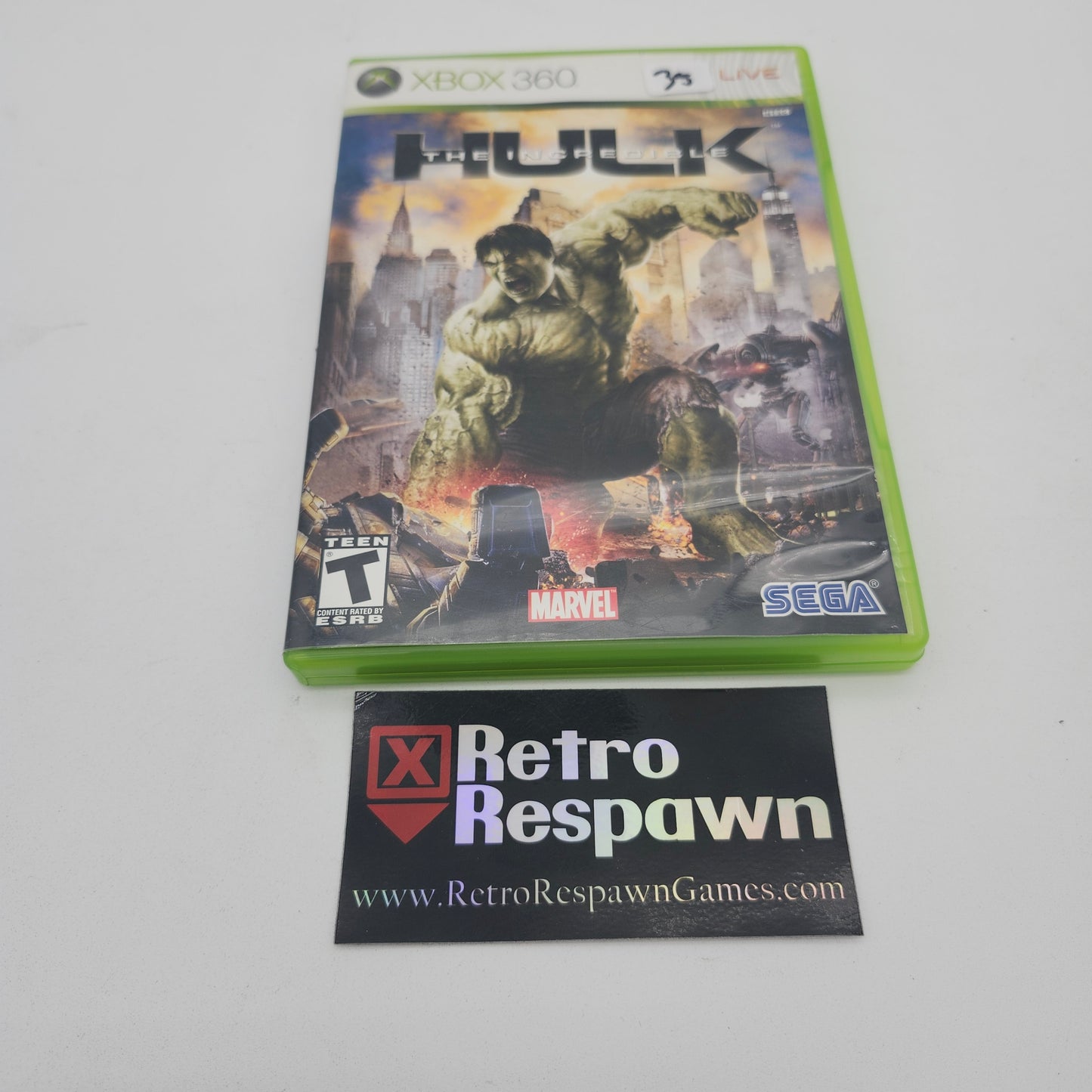 The Incredible Hulk - Xbox 360 (Complete)