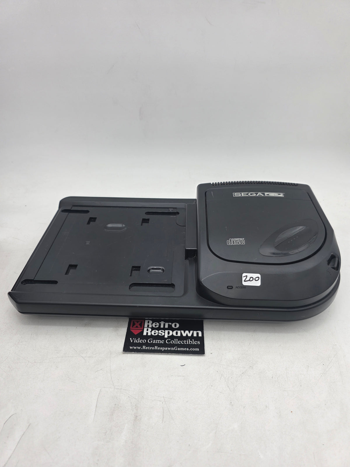 Sega CD Model 2 Console - Sega CD (Console and all the wires)