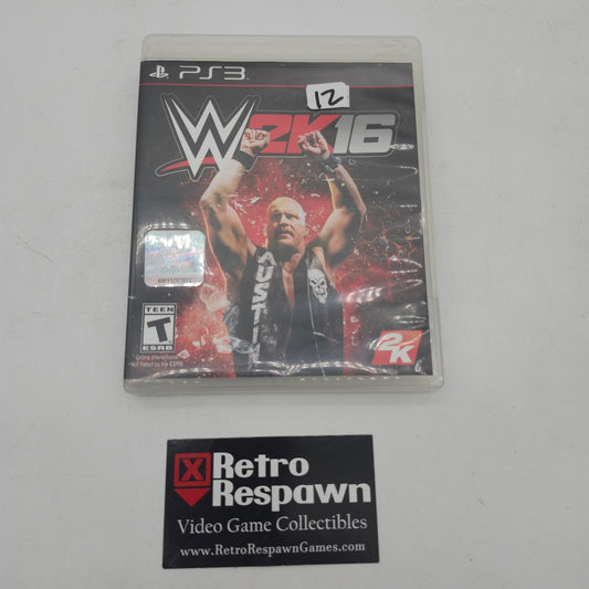 WWE 2K16 - Playstation 3 (Complete)