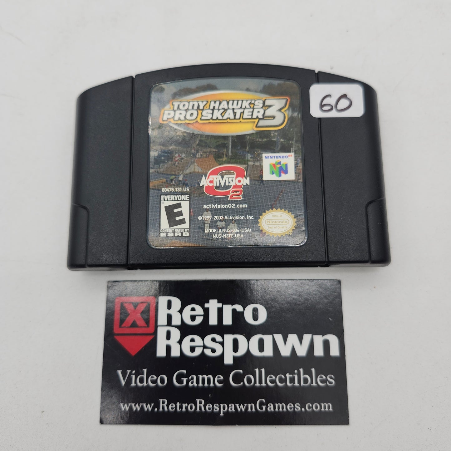 Tony Hawk's Pro Skater 3 - Nintendo 64 (Game Only)