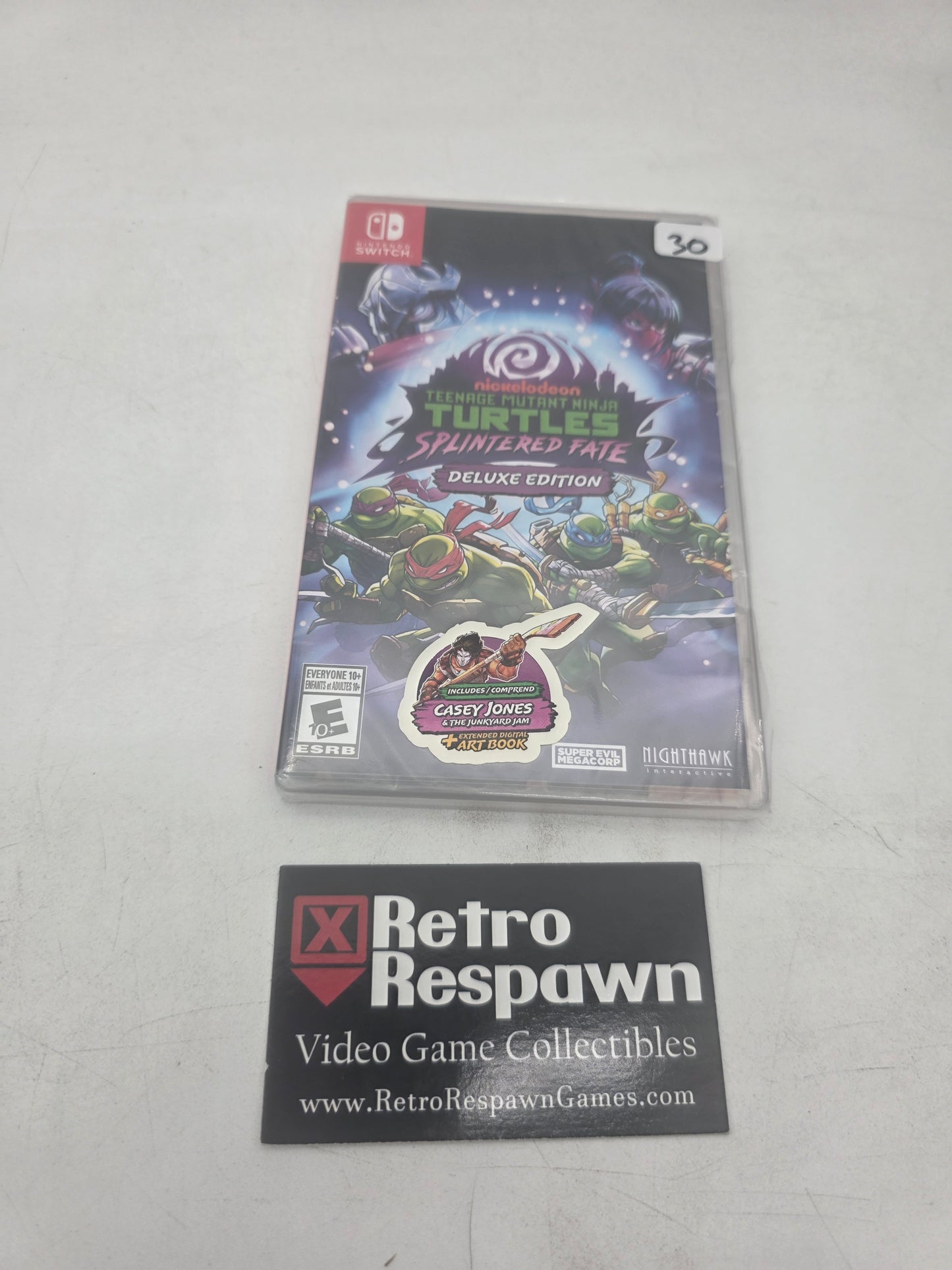 Nickelodeon Teenage Mutant Ninja Turtles Splintered Fate Deluxe Edition - Nintendo Switch (Sealed)