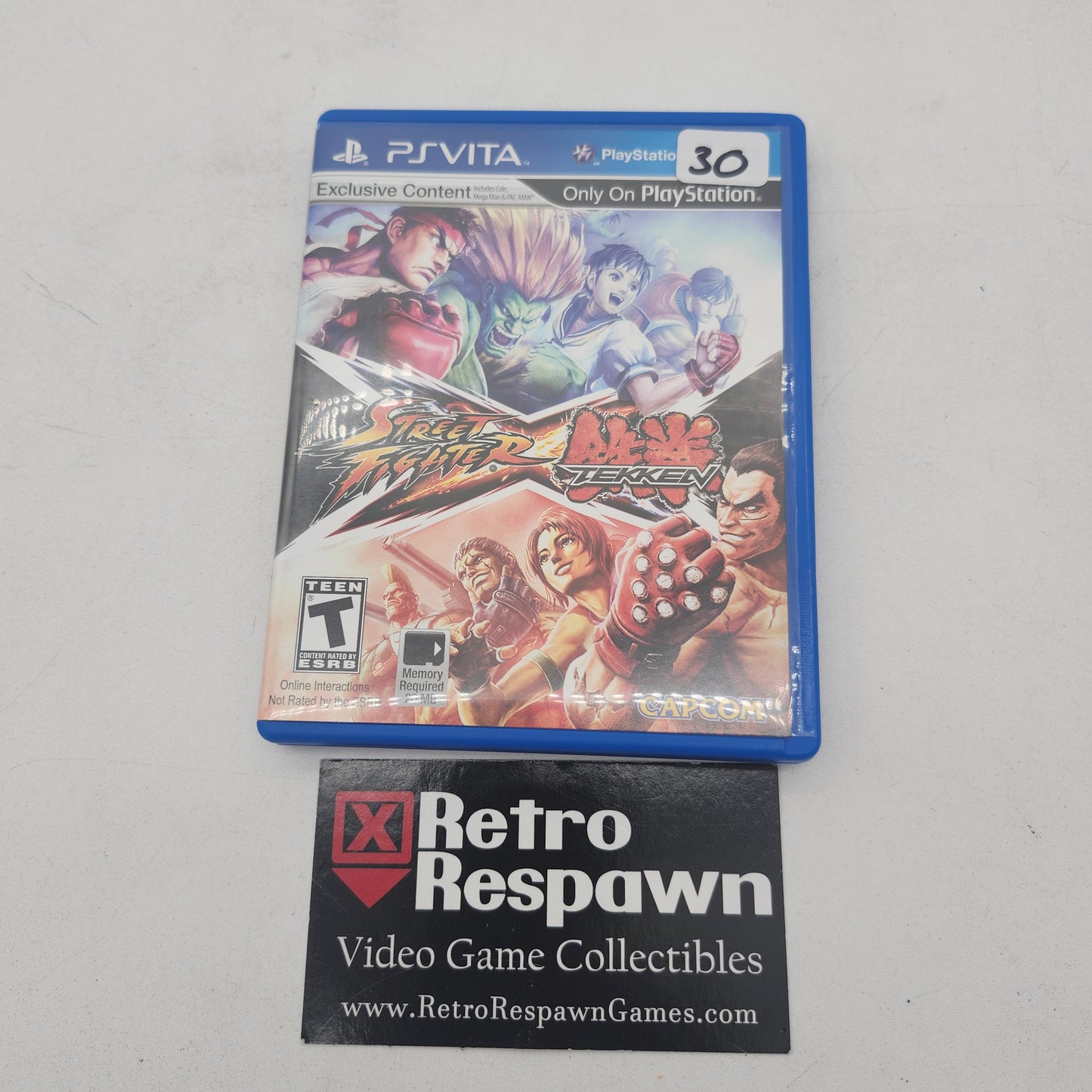 Street Fighter X Tekken - Playstation Vita (Complete)